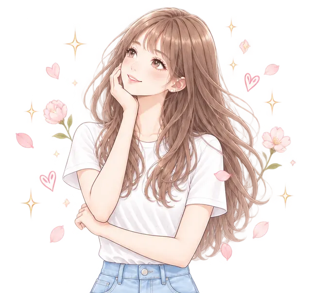 女性のイラスト